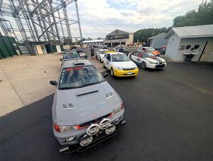 Josh Kemp / Danielle Kemp Subaru Impreza at parc expose at Soo Pass Ranch.