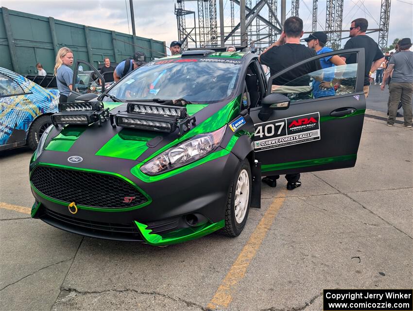 Nick Tippman / David Tippman Ford Fiesta ST at parc expose at Soo Pass Ranch.