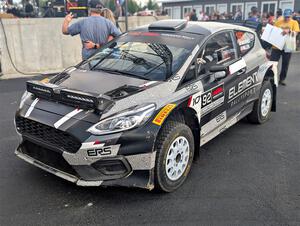 Javier Olivares / K.J. Miller Ford Fiesta Rally2 at parc expose at Soo Pass Ranch.