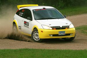 Drake Willis / Jacob Kohler Ford Focus ZX3 on SS1, Soo Pass I.