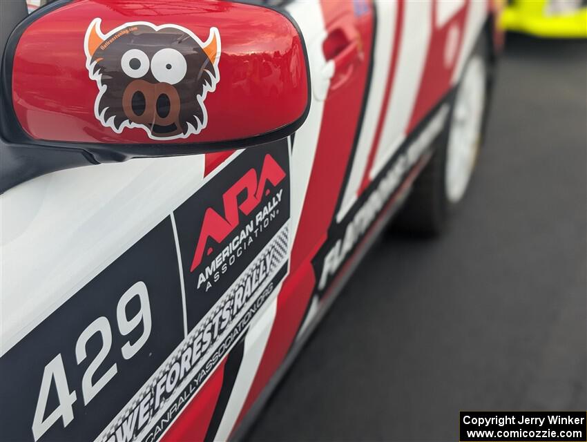 Scott Crouch / Elizabeth Crouch Subaru WRX at parc expose at Soo Pass Ranch.