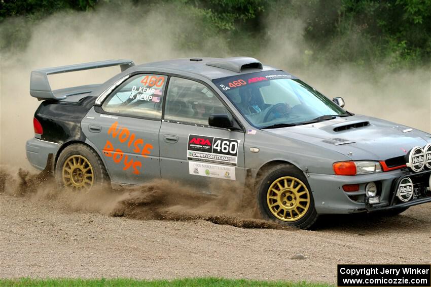 Josh Kemp / Danielle Kemp Subaru Impreza on SS1, Soo Pass I.