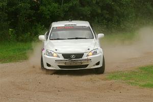 Scott Pedersen / Ryan Scott Lexus IS250 on SS1, Soo Pass I.