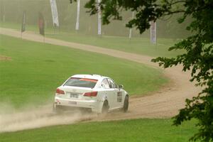 Scott Pedersen / Ryan Scott Lexus IS250 on SS1, Soo Pass I.