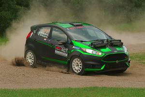 Nick Tippman / David Tippman Ford Fiesta ST on SS1, Soo Pass I.