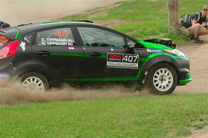 Nick Tippman / David Tippman Ford Fiesta ST on SS1, Soo Pass I.