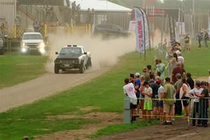 Scott Parrott / Shawn Silewski Chevy S-10 on SS1, Soo Pass I.