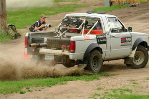 Scott Parrott / Shawn Silewski Chevy S-10 on SS1, Soo Pass I.
