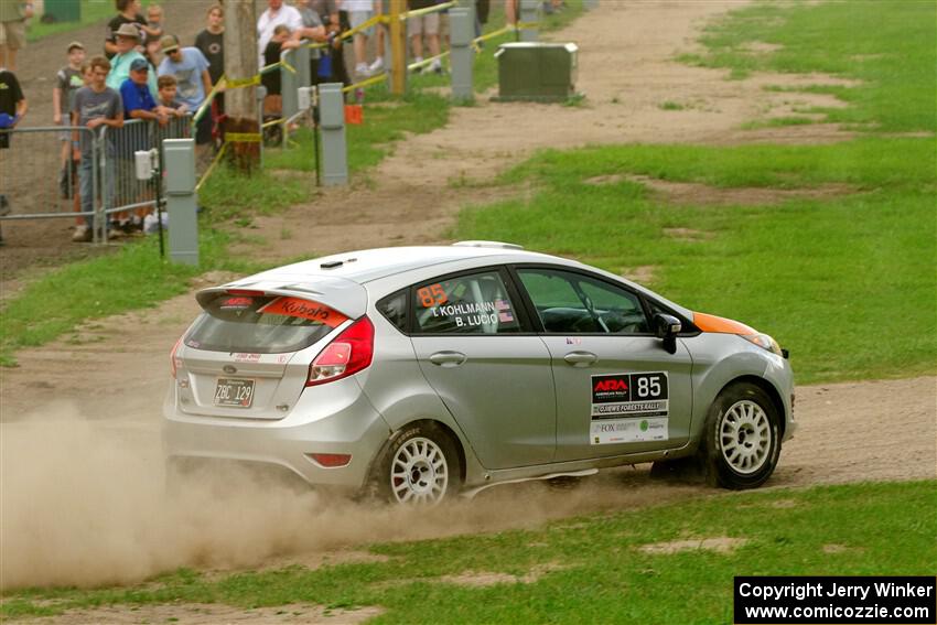 Brent Lucio / Tim Kohlmann Ford Fiesta on SS1, Soo Pass I.