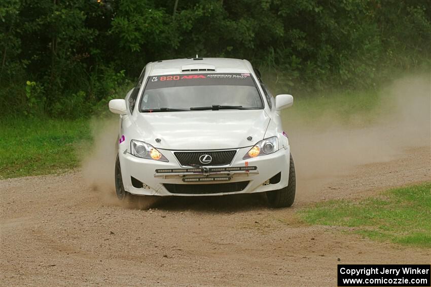 Scott Pedersen / Ryan Scott Lexus IS250 on SS1, Soo Pass I.
