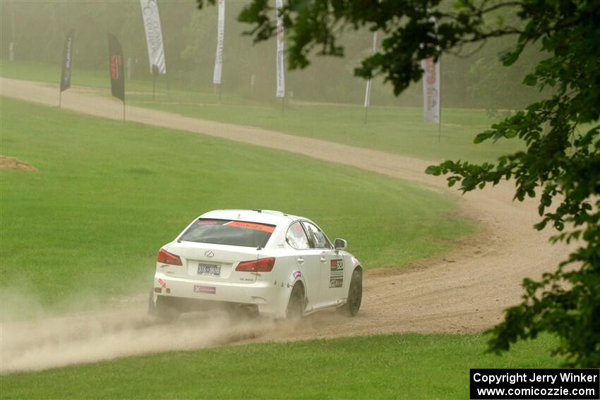 Scott Pedersen / Ryan Scott Lexus IS250 on SS1, Soo Pass I.