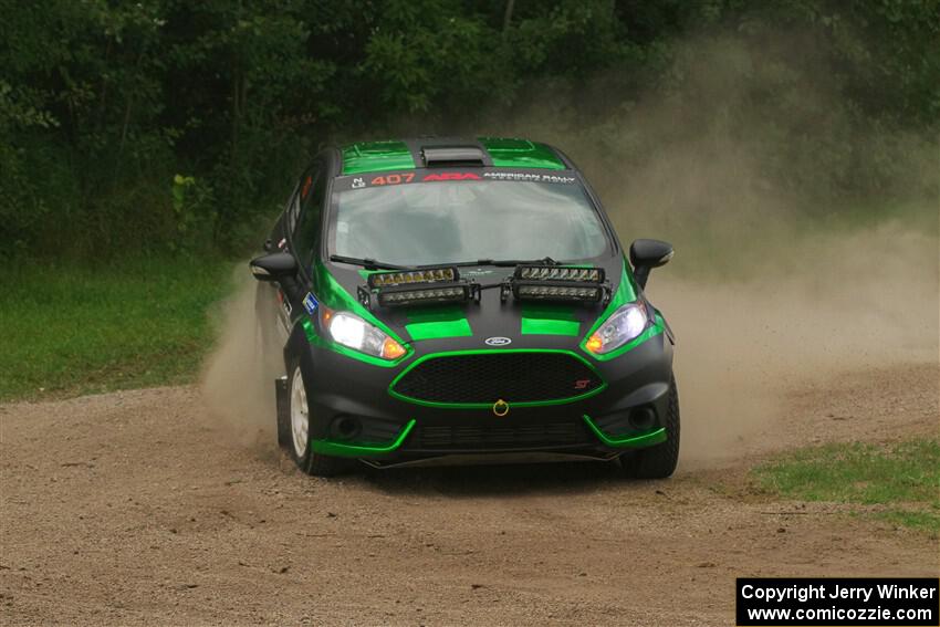 Nick Tippman / David Tippman Ford Fiesta ST on SS1, Soo Pass I.
