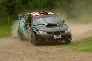 Matt James / Jackie James Subaru Impreza on SS1, Soo Pass I.