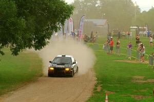 Jack Nelson / Isaac Zink Subaru Impreza on SS1, Soo Pass I.