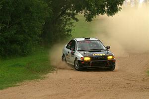 Jack Nelson / Isaac Zink Subaru Impreza on SS1, Soo Pass I.