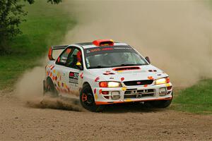 Richard Donovan / Greg Donovan Subaru Impreza on SS1, Soo Pass I.