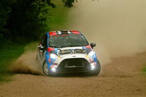 Mark Tabor / Kathryn Hansen Ford Fiesta ST on SS1, Soo Pass I.