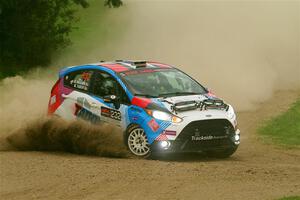Mark Tabor / Kathryn Hansen Ford Fiesta ST on SS1, Soo Pass I.
