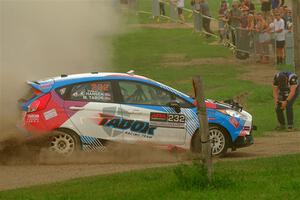 Mark Tabor / Kathryn Hansen Ford Fiesta ST on SS1, Soo Pass I.