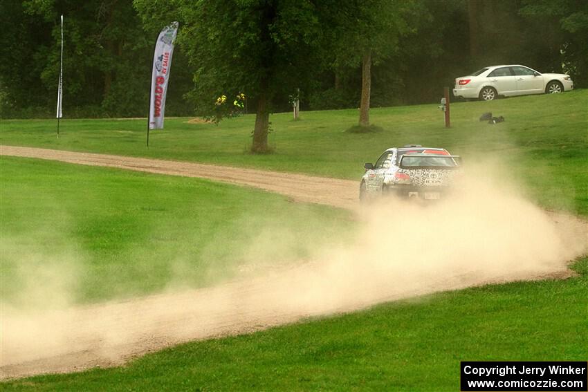 Peter Farrow / Jackson Sedivy Subaru WRX on SS1, Soo Pass I.