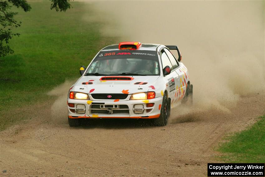 Richard Donovan / Greg Donovan Subaru Impreza on SS1, Soo Pass I.