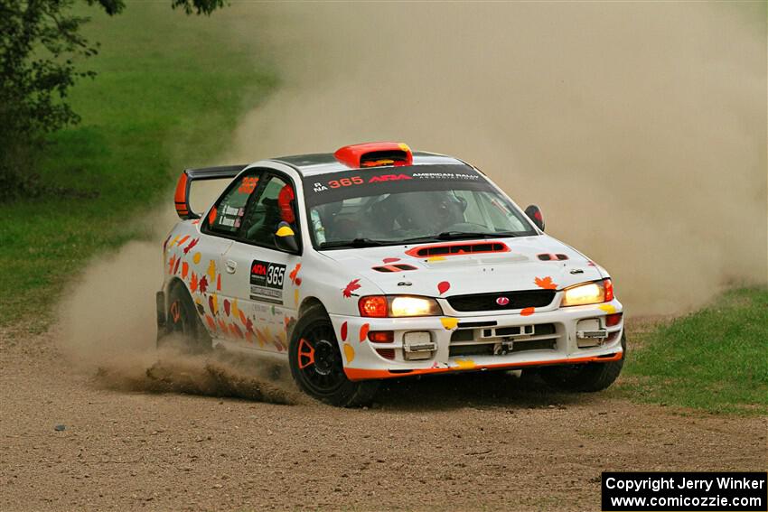 Richard Donovan / Greg Donovan Subaru Impreza on SS1, Soo Pass I.