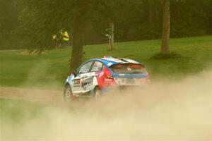 Mark Tabor / Kathryn Hansen Ford Fiesta ST on SS1, Soo Pass I.