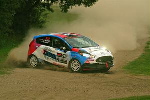 Henry Tabor / Dylan Hooker Ford Fiesta ST on SS1, Soo Pass I.