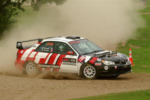 Scott Crouch / Elizabeth Crouch Subaru WRX on SS1, Soo Pass I.