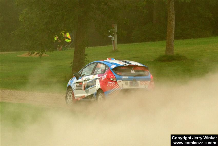 Mark Tabor / Kathryn Hansen Ford Fiesta ST on SS1, Soo Pass I.