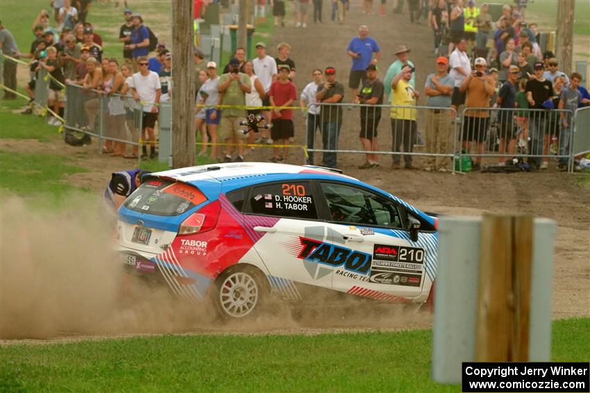 Henry Tabor / Dylan Hooker Ford Fiesta ST on SS1, Soo Pass I.