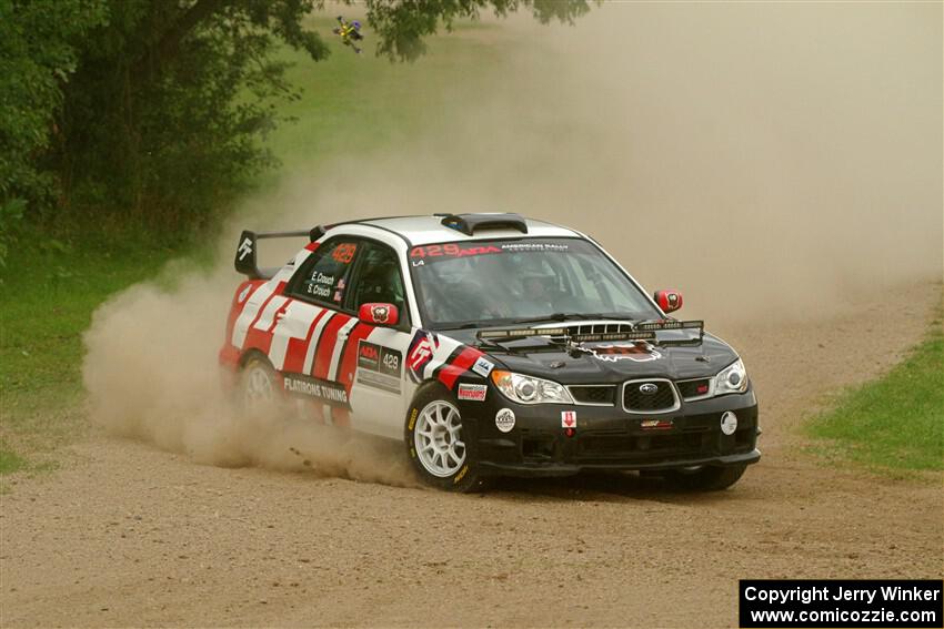 Scott Crouch / Elizabeth Crouch Subaru WRX on SS1, Soo Pass I.