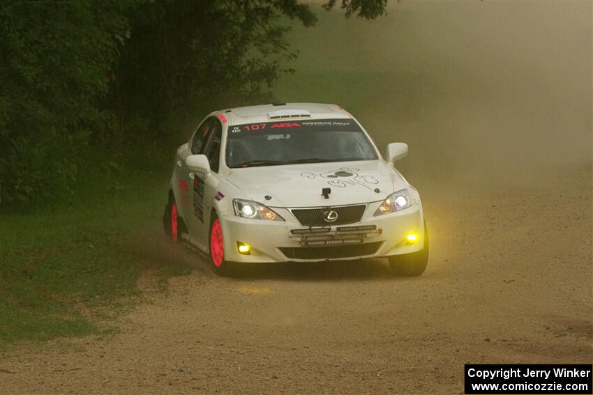 Richo Healey / Michelle Miller Lexus IS350 on SS1, Soo Pass I.