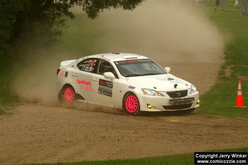 Richo Healey / Michelle Miller Lexus IS350 on SS1, Soo Pass I.
