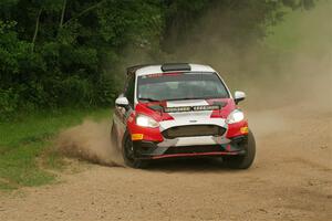 Madelyn Tabor / Sophia McKee Ford Fiesta Rally3 on SS1, Soo Pass I.