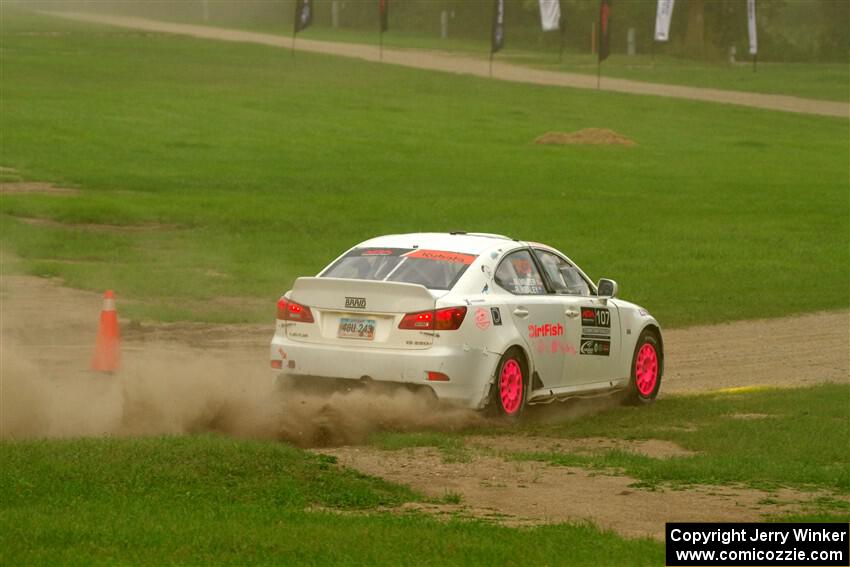 Richo Healey / Michelle Miller Lexus IS350 on SS1, Soo Pass I.