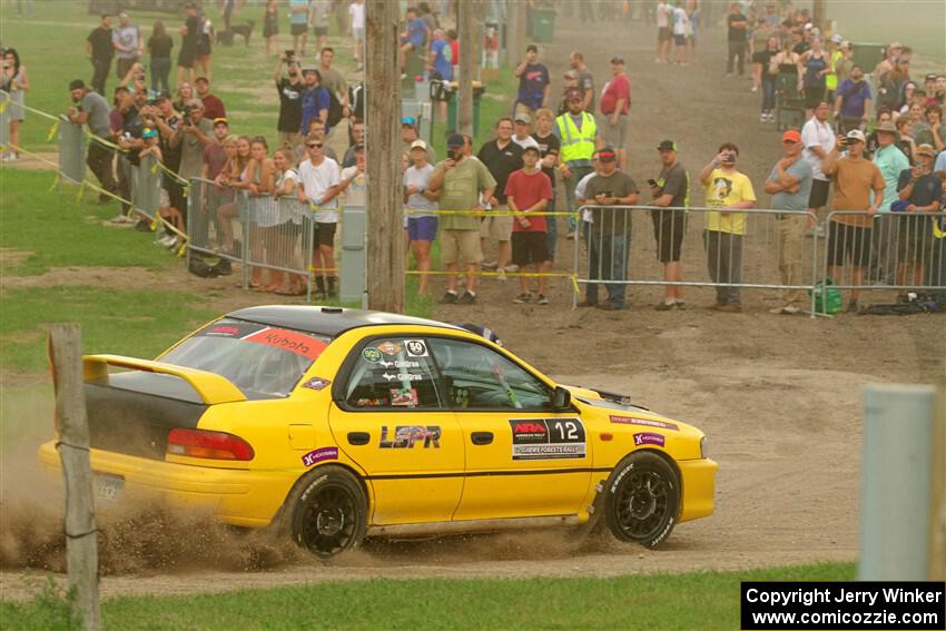 Steve Gingras / Katie Gingras Subaru Impreza on SS1, Soo Pass I.