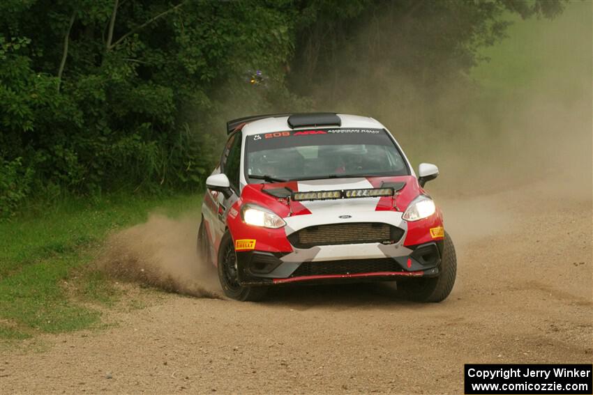 Madelyn Tabor / Sophia McKee Ford Fiesta Rally3 on SS1, Soo Pass I.