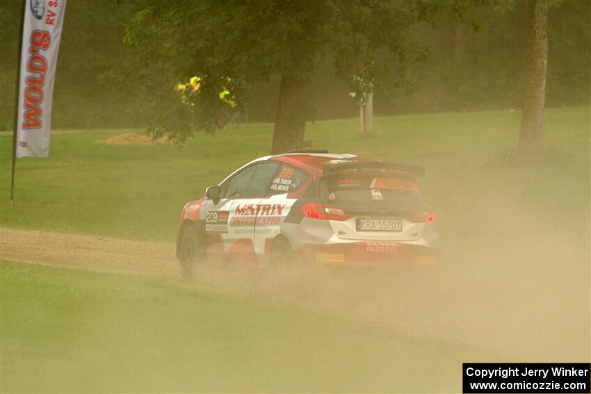 Madelyn Tabor / Sophia McKee Ford Fiesta Rally3 on SS1, Soo Pass I.