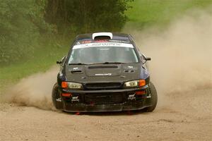 Dusty Peterke / Robert Judge Subaru Impreza on SS1, Soo Pass I.