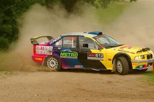 Matt Nykanen / Lars Anderson BMW 328i on SS1, Soo Pass I.