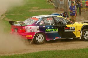 Matt Nykanen / Lars Anderson BMW 328i on SS1, Soo Pass I.