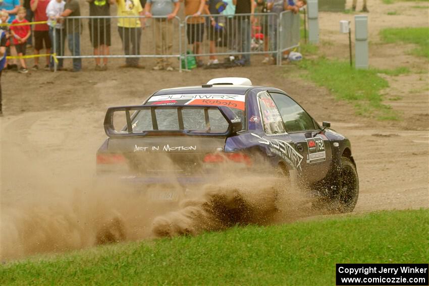 Dusty Peterke / Robert Judge Subaru Impreza on SS1, Soo Pass I.