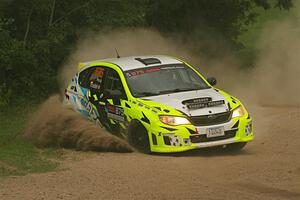 Vincent Trudel / Glen Ray Subaru WRX STi on SS1, Soo Pass I.