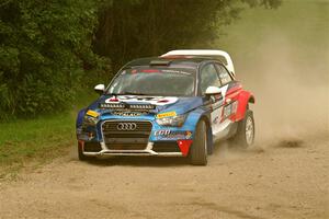 Roberto Yglesias / David Ma Audi A1 Maxx Rally on SS1, Soo Pass I.