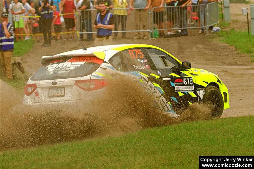 Vincent Trudel / Glen Ray Subaru WRX STi on SS1, Soo Pass I.