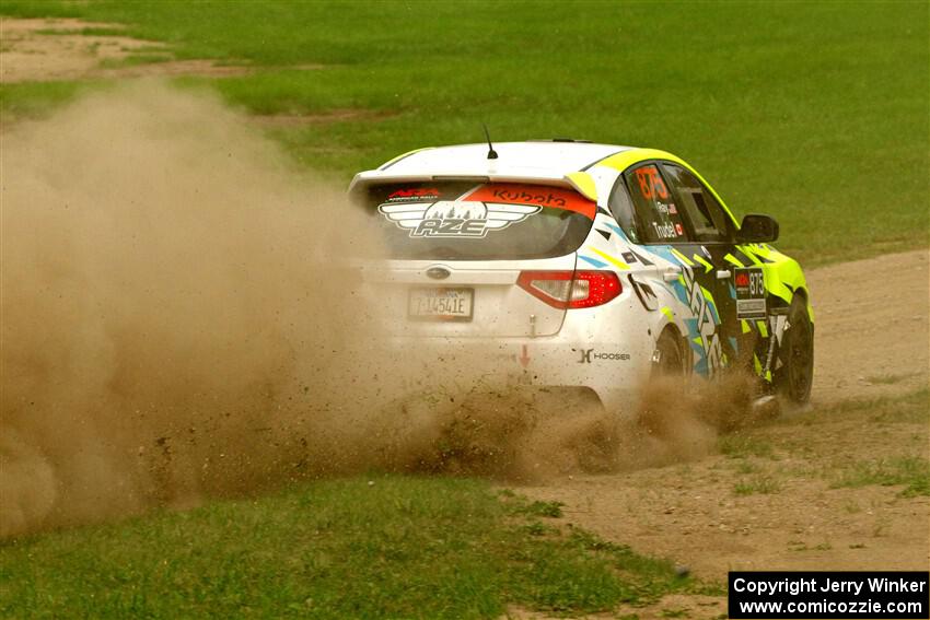 Vincent Trudel / Glen Ray Subaru WRX STi on SS1, Soo Pass I.