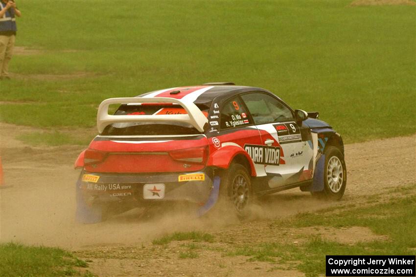 Roberto Yglesias / David Ma Audi A1 Maxx Rally on SS1, Soo Pass I.