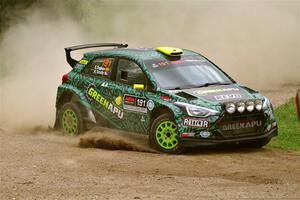 Alastair Scully / Stefan Trajkov Hyundai i20 R5 on SS1, Soo Pass I.