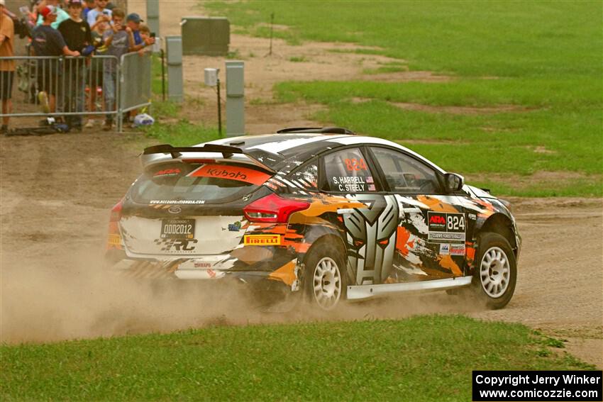 Cameron Steely / Steve Harrell Ford Focus RS on SS1, Soo Pass I.